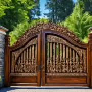 Enhancing Curb Appeal with Custom Gate Designs
